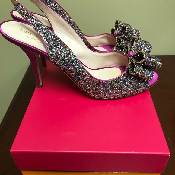 Kate spade glitter heels! - Picture 2 of 8